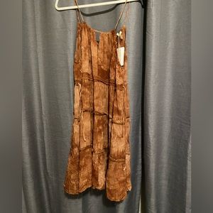 Rust botique dress NWT